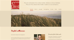 Desktop Screenshot of erwin-pfeilbestattungen.de